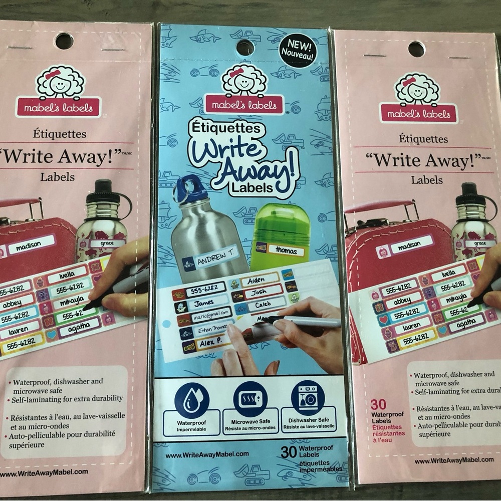 Mabel’s Labels for kids, camp, daycare